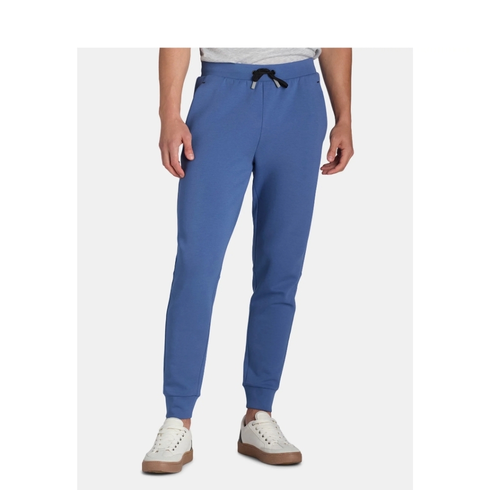 Athletic Works Men's Size 3XL (48-50) Fusion Knit Joggers London Blue
